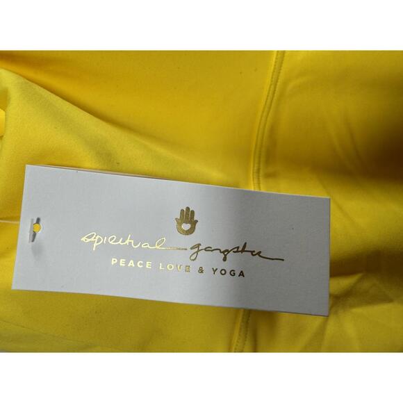 Spiritual Gangster Jet Active Dress Yellow - S - Picture 5 of 8